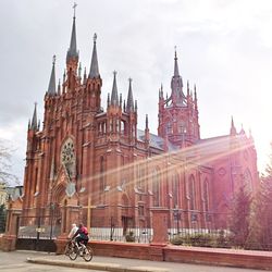 View of church against sky