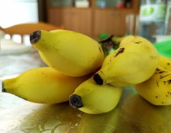 Close-up of fruits on table