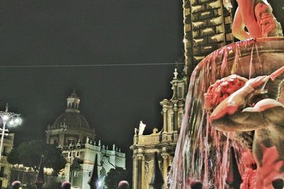 View of built structure in city