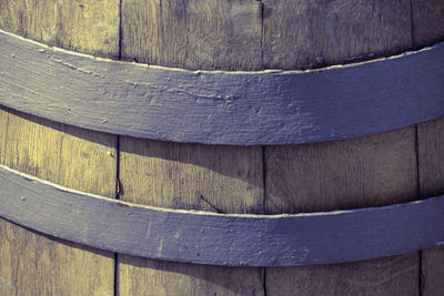 Full frame shot of wooden fence