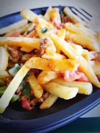 Close-up of food on plate