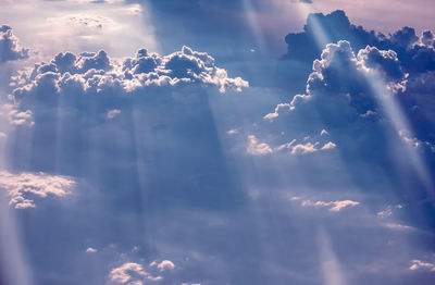 Low angle view of sky