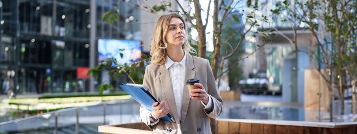 Young woman using mobile phone