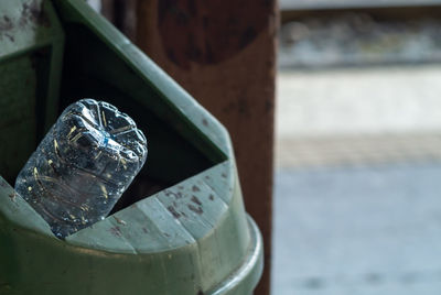 Close-up of glass of water