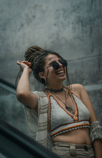 Subway station portrait