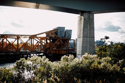 View of bridge against sky