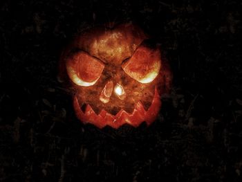 Close-up of illuminated light painting