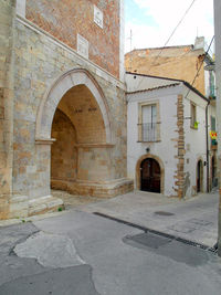 View of historic building against sky