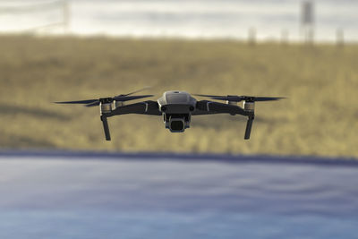 Close-up of drone