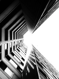 Low angle view of buildings against sky