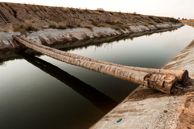 Scenic view of lake