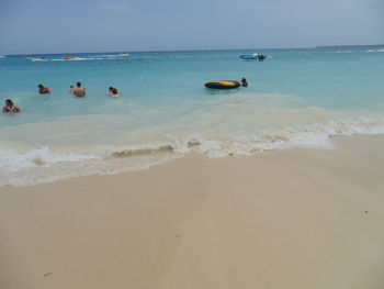 Scenic view of beach