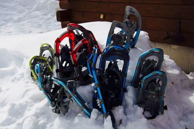 Bicycles in winter