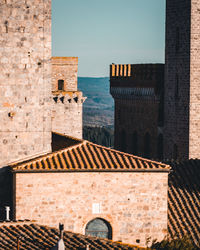 View of fort against sky