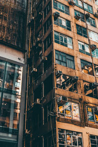 Low angle view of building in city