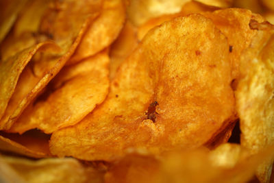 Close-up of potatoes chip