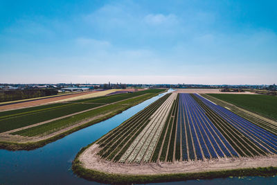 Panoramic shot of landscape against sky