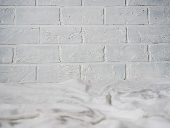 Close-up of white wall