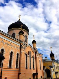 Low angle view of a church