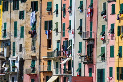 Full frame shot of residential building