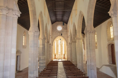 Interior of historic building