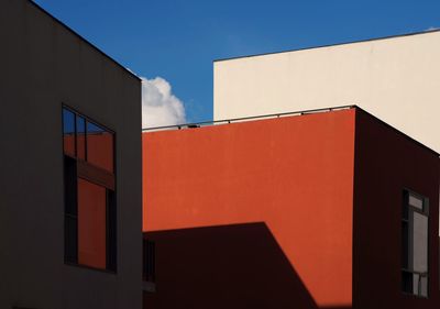 Low angle view of building against sky