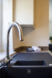 Close-up of bathroom at home