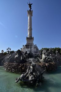 View of fountain