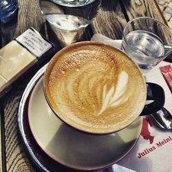 Close-up of coffee cup