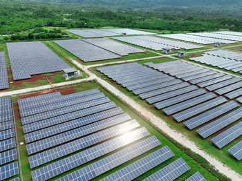 Low angle view of metal grate