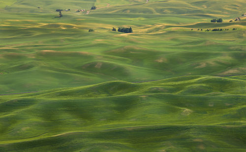 High angle view of landscape