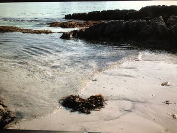 Scenic view of beach