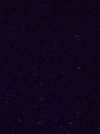 Low angle view of stars in sky