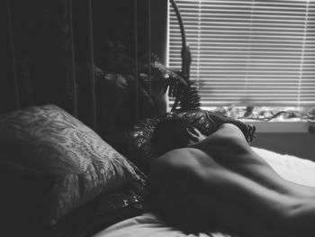 Man sitting on bench