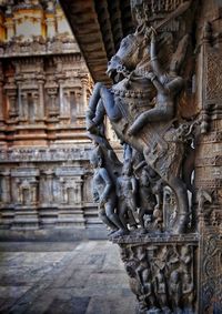 Sculpture of buddha statue in a temple