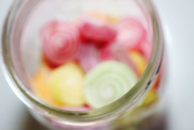 Close-up of drink in glass