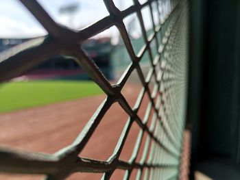 Close-up of chainlink fence