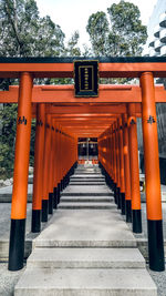 Corridor of temple