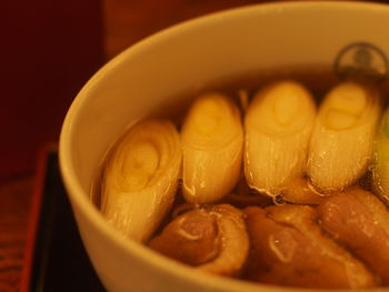 Close-up of food in bowl