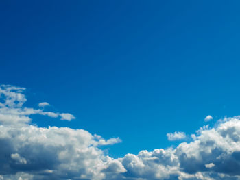 Low angle view of clouds in sky