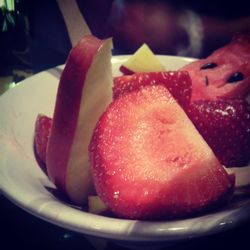 Close-up of strawberries