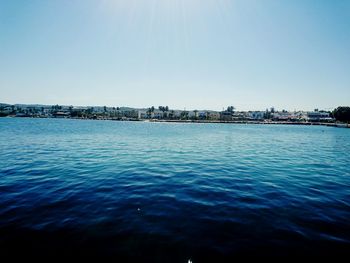 View of city at waterfront