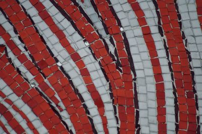 Full frame shot of roof tiles