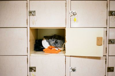 Old open locker