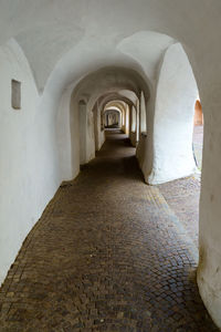 Corridor of building