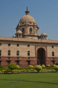 Historical building against clear sky