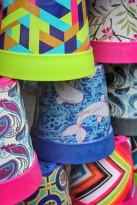 Close-up of colorful for sale