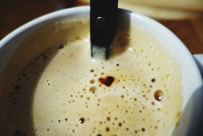 Close-up of coffee cup