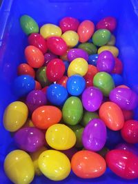 Full frame shot of colorful candies