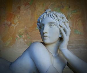 Close-up of statue